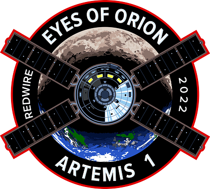 Mission Patch for Artemis I from Redwire